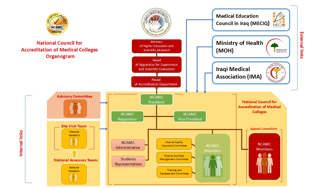 NCAMC organogram 